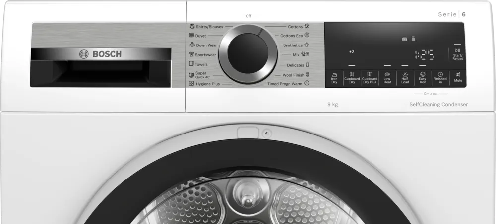 BOSCH WQG24570SG Series 6 Heat Pump Dryer 9kg