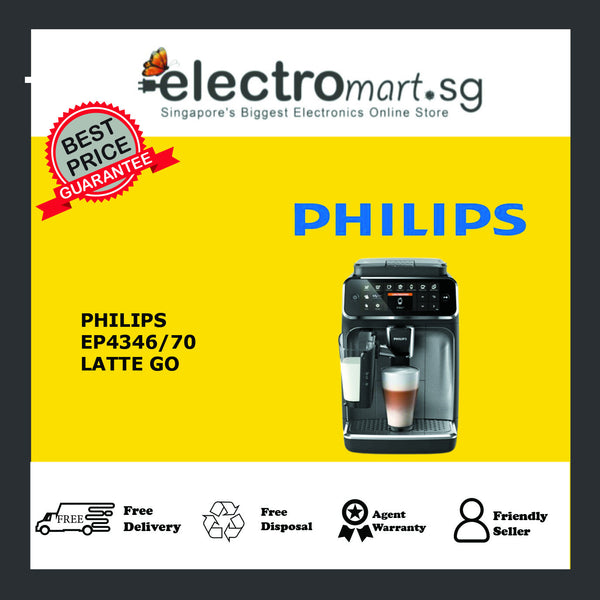 PHILIPS EP4346/70 LATTEGO 4000- LATTE GO EP4346/70