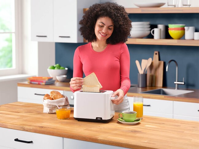 BRAUN HT1010BK / HT1010WH Breakfast1 Toaster