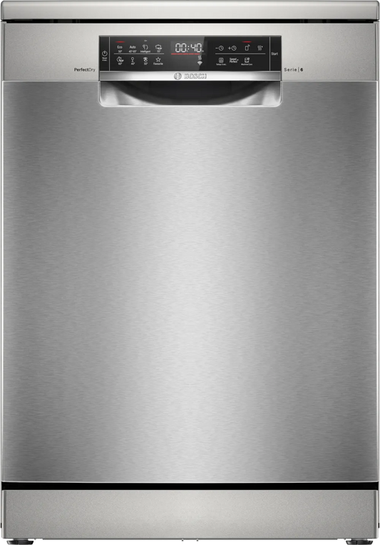 BOSCH SMS6ZCI16E Series 6 free-standing dishwasher 60 cm Brushed steel anti-fingerprint