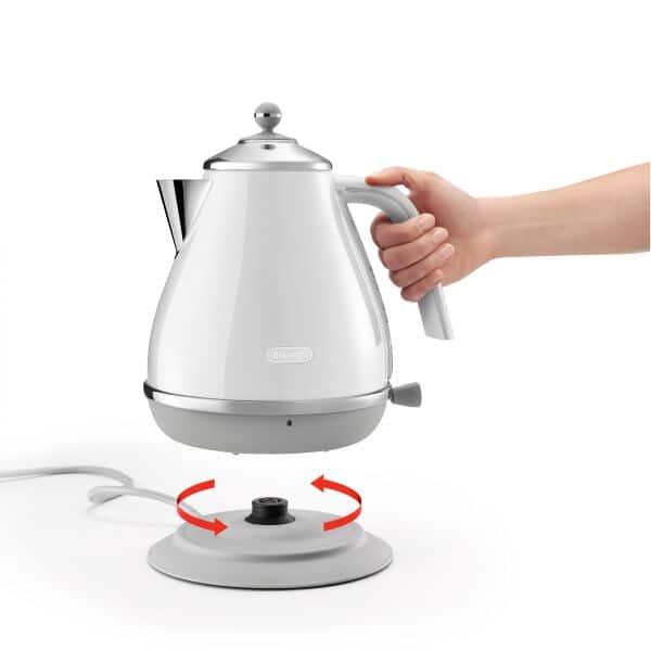 DELONGHI KBOC2001.W / KBOC2001.BL Icona Capitals Kettles