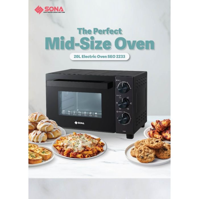 SONA SEO 2233 Electric Oven 20L
