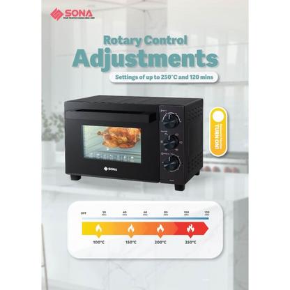 SONA SEO 2233 Electric Oven 20L