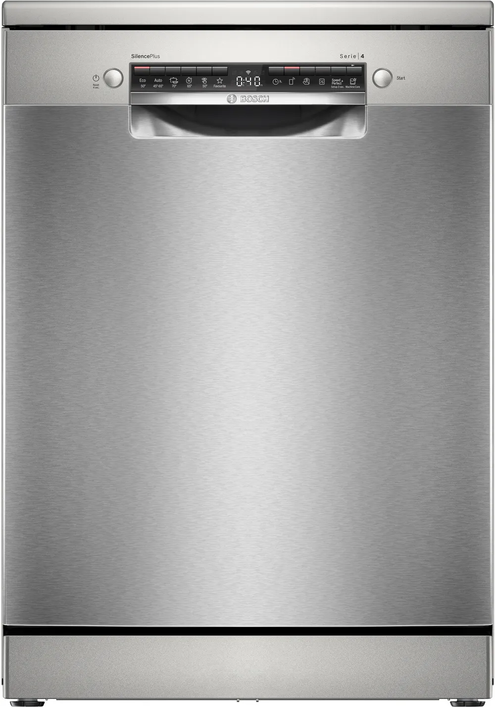 BOSCH SMS4ECI26E Series 4 Freestanding Dishwasher 60cm Brushed steel anti-fingerprint