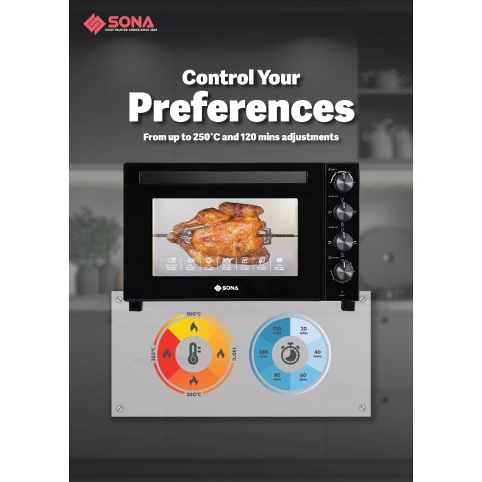 SONA SEO 2268 Electric Oven 68L