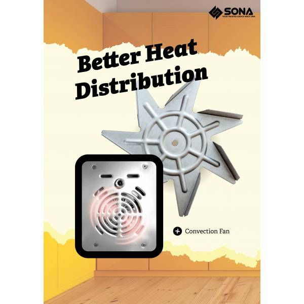 SONA SEO 2270 Electric Oven 70L