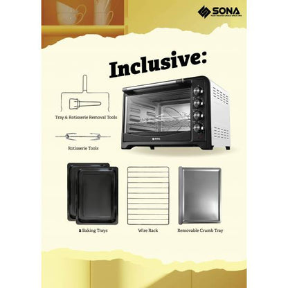 SONA SEO 2270 Electric Oven 70L