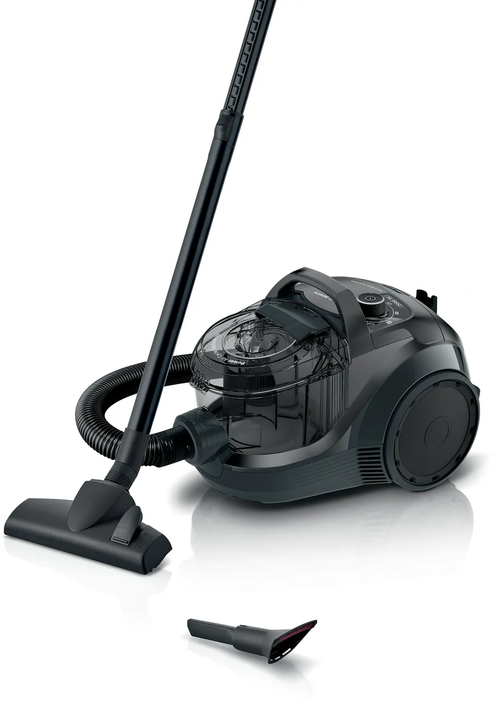 BOSCH BGS 21WBAGB BAGLESS VACUUM CLEANER - BLACK