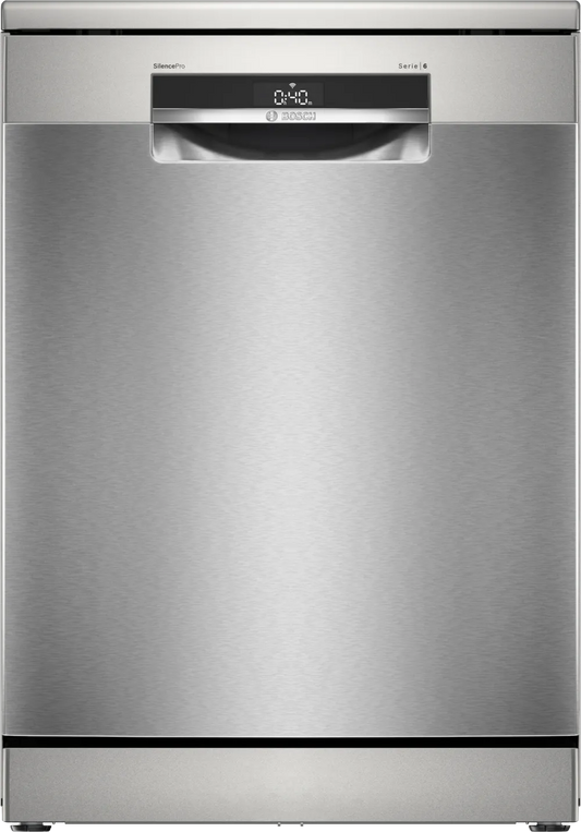 BOSCH SMS6ECI11E Series 6 Freestanding Dishwasher 60cm Brushed steel anti-fingerprint