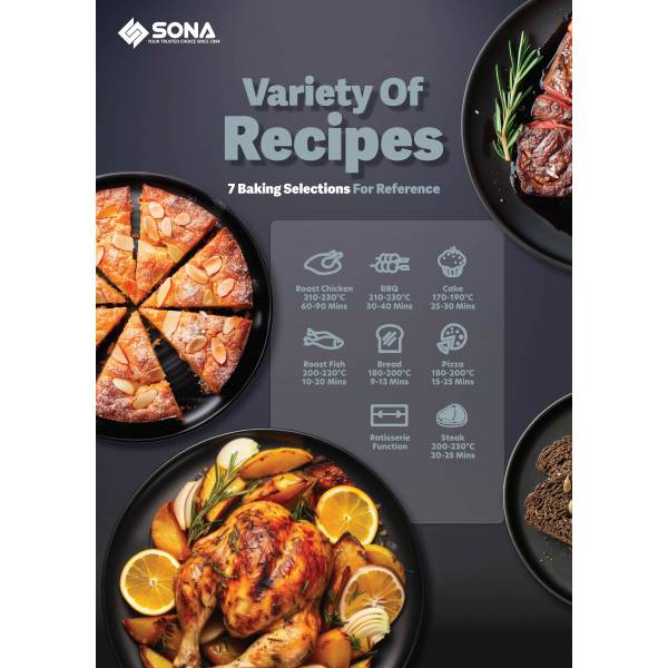 SONA SEO 2288 Electric Oven 28L