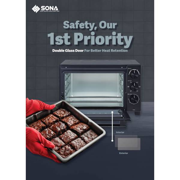 SONA SEO 2288 Electric Oven 28L