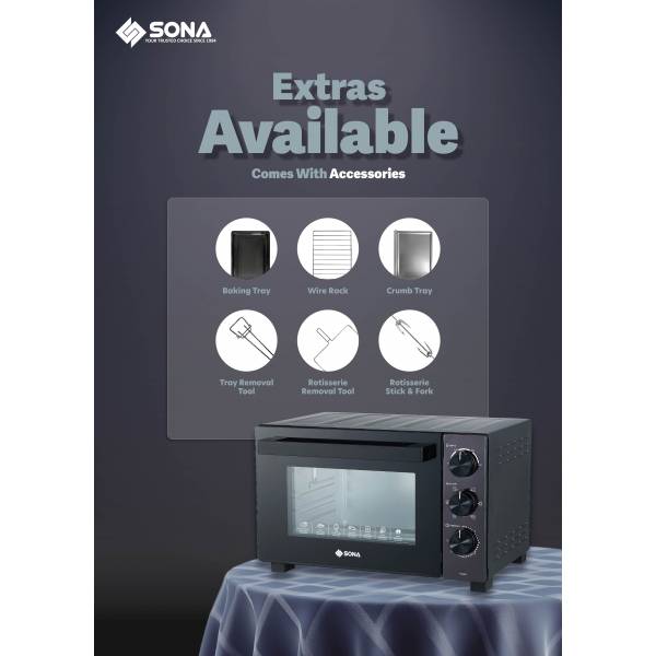 SONA SEO 2288 Electric Oven 28L