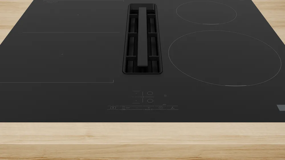BOSCH PVS601B16E Series 4 Induction hob with integrated ventilation system 60cm