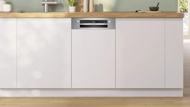 BOSCH SPI2HKS42E Series 2 Semi-integrated Dishwasher 45cm Stainless steel