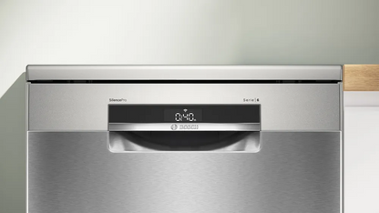 BOSCH SMS6ECI11E Series 6 Freestanding Dishwasher 60cm Brushed steel anti-fingerprint