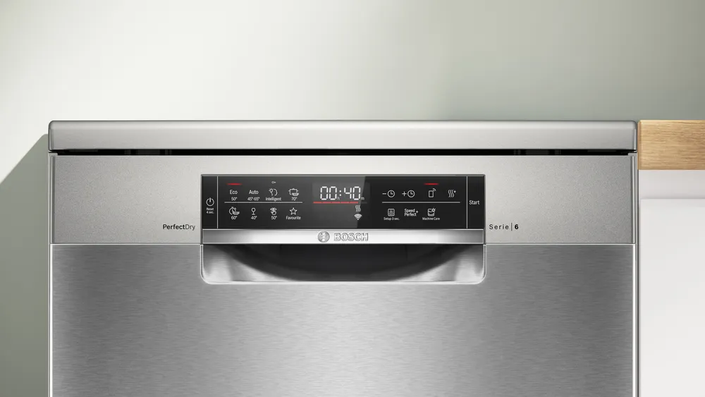 BOSCH SMS6ZCI16E Series 6 free-standing dishwasher 60 cm Brushed steel anti-fingerprint