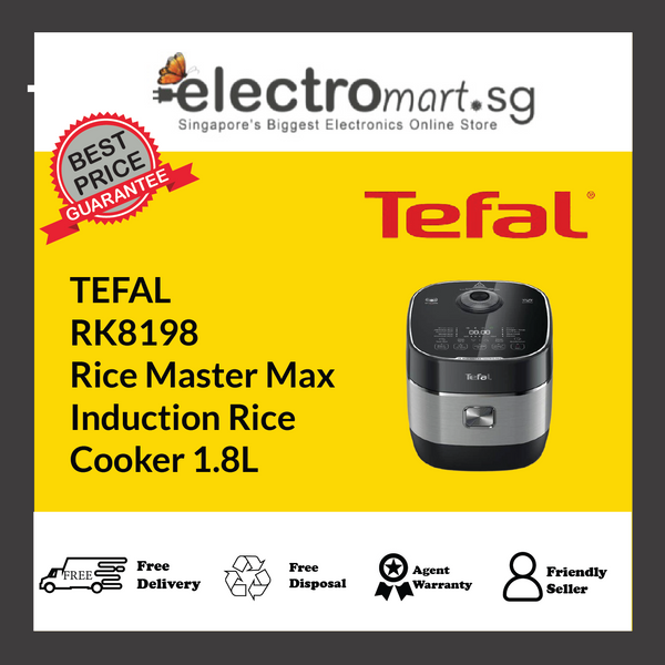 TEFAL RK8198 Rice Master Max Induction Rice Cooker 1.8L