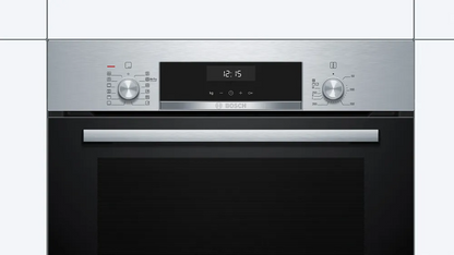 BOSCH HIJ557YS3M Built-in oven with added steam function 60 x 60 cm