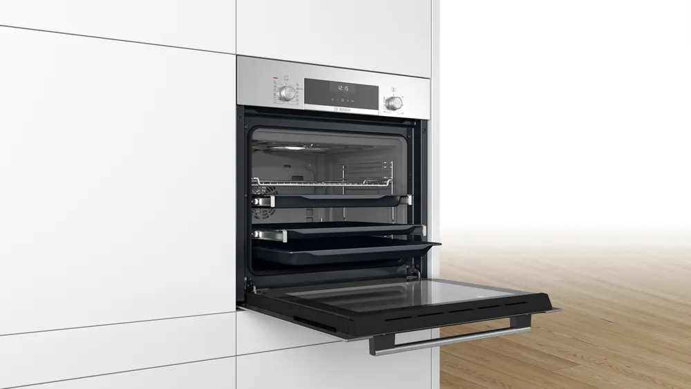 BOSCH HIJ557YS3M Built-in oven with added steam function 60 x 60 cm