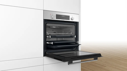 BOSCH HIJ557YS3M Built-in oven with added steam function 60 x 60 cm