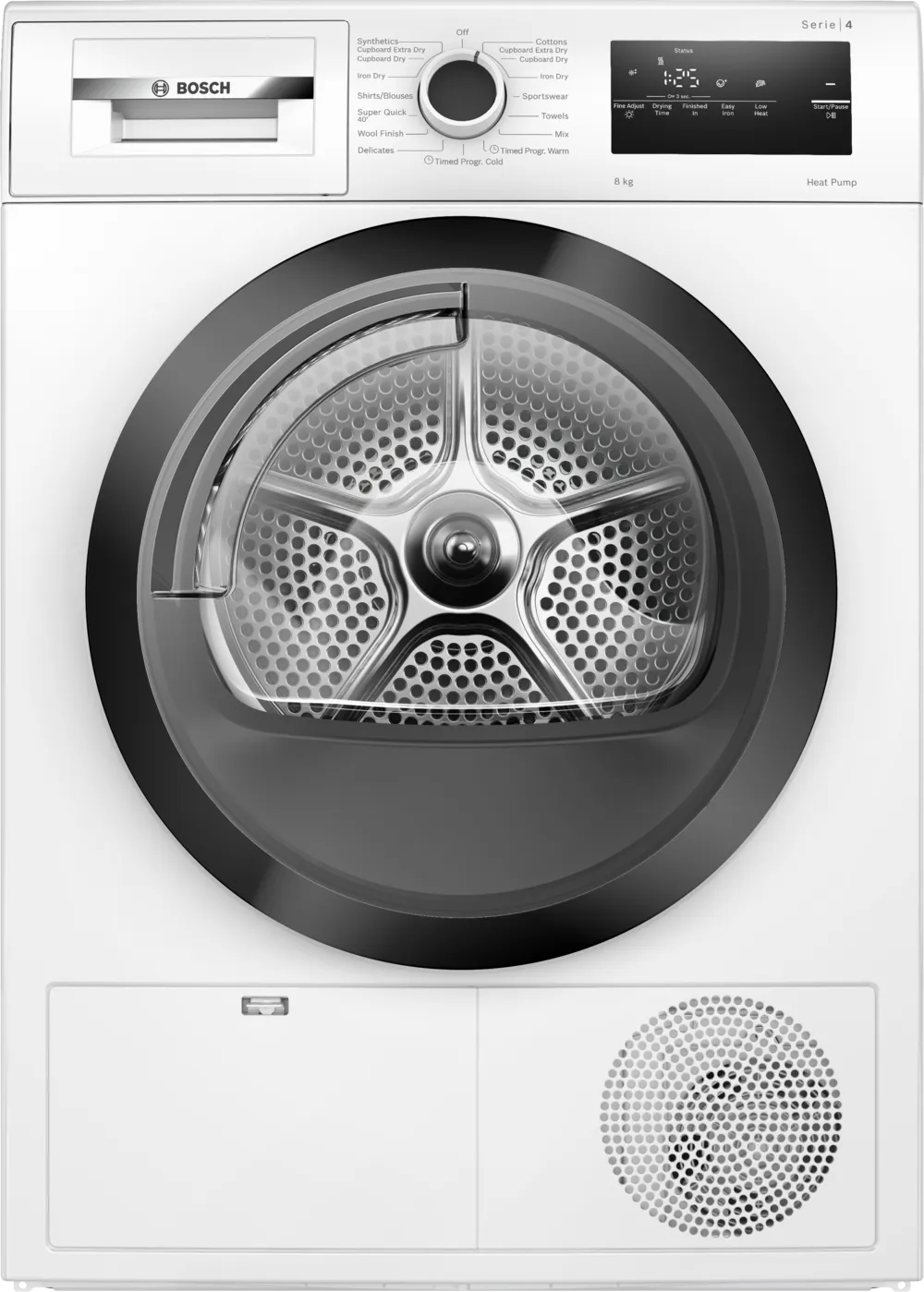 BOSCH WTH85008SG Series 4 Heat pump tumble dryer 8 kg