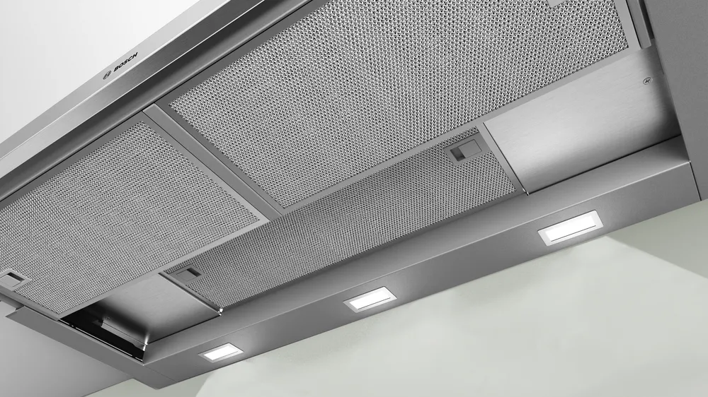 BOSCH DFS097A51B Series 4 Telescopic cooker hood 90cm Silver metallic