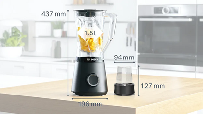 BOSCH MMB 6145BG Series 4 Blender VitaPower 1200 W Black