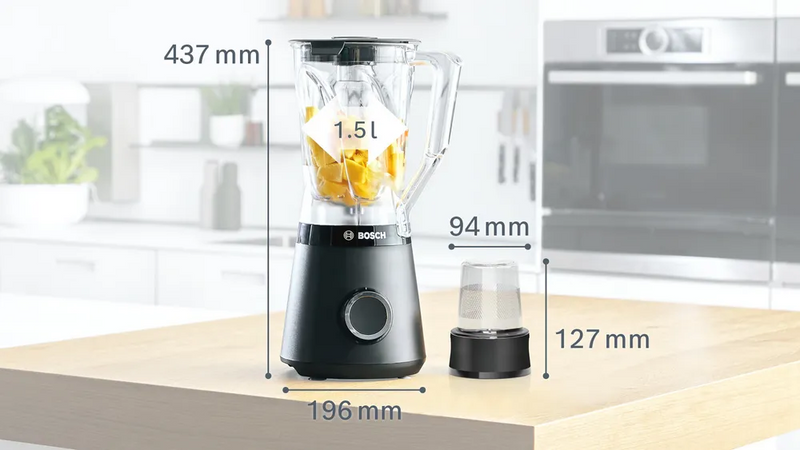 BOSCH MMB 6145BG Series 4 Blender VitaPower 1200 W Black