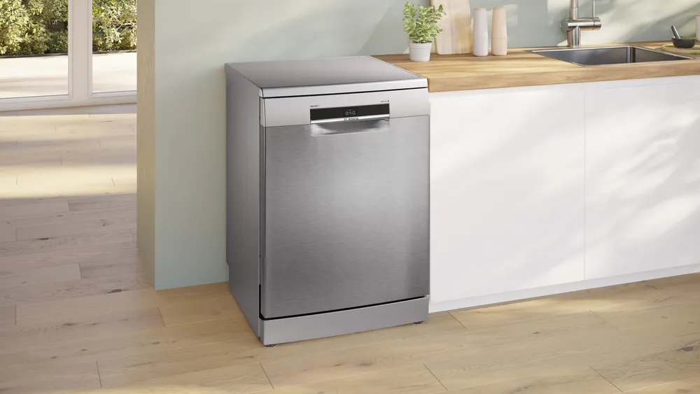 BOSCH SMS6ECI11E Series 6 Freestanding Dishwasher 60cm Brushed steel anti-fingerprint