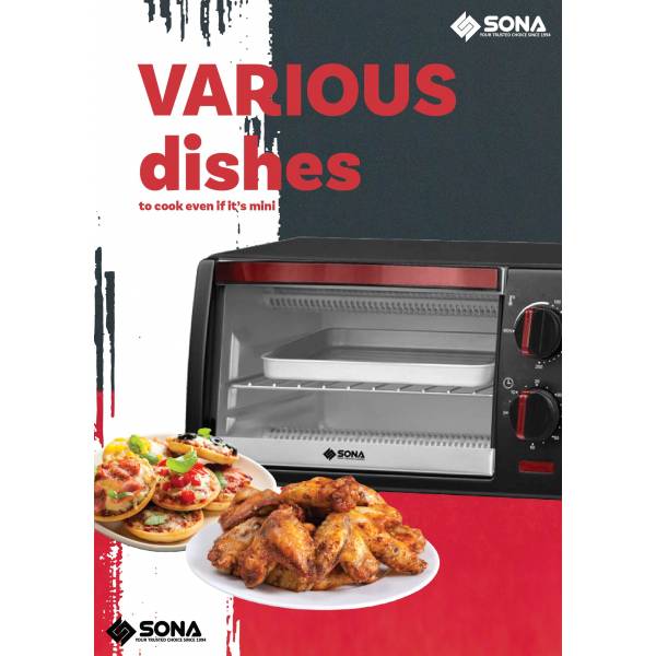 SONA SMO 23A Mini Oven 10L