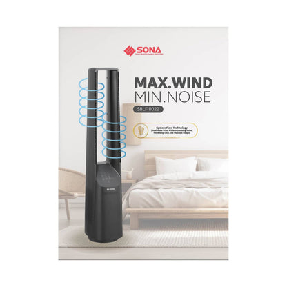 SONA SBLF 8022 DC Bladeless Fan