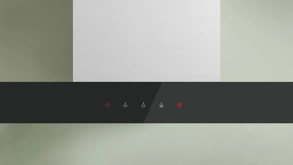 BOSCH DWB97BK61T Series 4 wall-mounted cooker hood 90cm Black