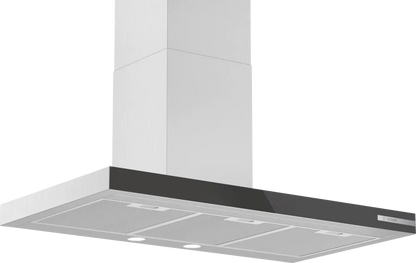 BOSCH DWB97BK61T Series 4 wall-mounted cooker hood 90cm Black