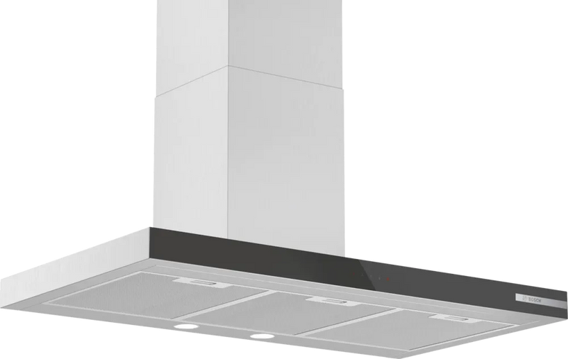 BOSCH DWB97BK61T Series 4 wall-mounted cooker hood 90cm Black