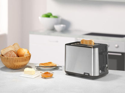 BRAUN  HT1510BK PurShine  2-Slice Toaster