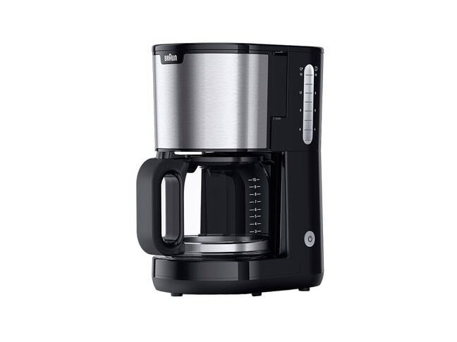 BRAUN  KF1500.BK Filter Coffee  Machine with  Glass Jug