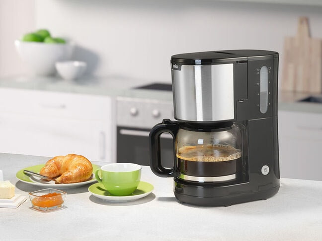 BRAUN  KF1500.BK Filter Coffee  Machine with  Glass Jug