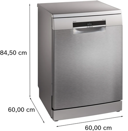BOSCH SMS6ECI11E Series 6 Freestanding Dishwasher 60cm Brushed steel anti-fingerprint