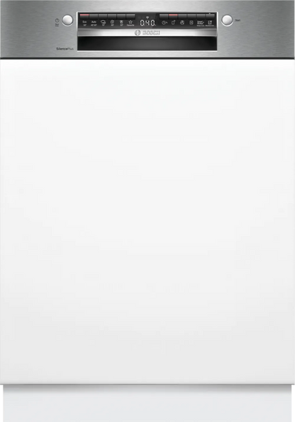 BOSCH SMI4EVS08E Series 4 semi-integrated dishwasher 60cm Brushed steel