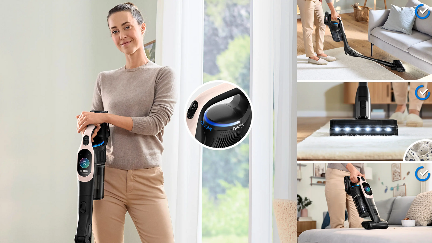 BOSCH BBS 1041RBA Rechargeable vacuum cleaner