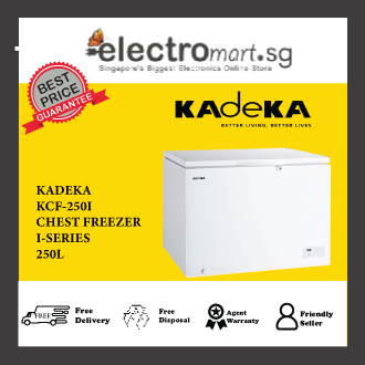 KADEKA KCF-250I I-Series One Door Chest Freezer (250 litres)