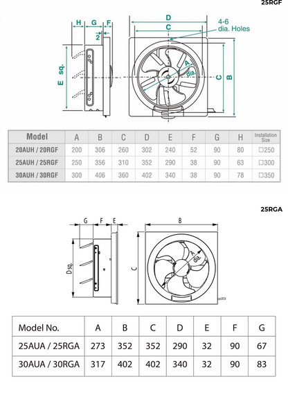 KDK 25RGA Ventilating Fan