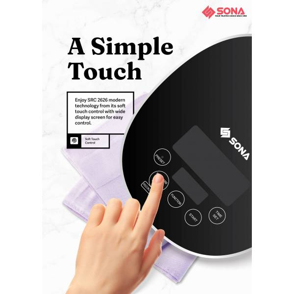 SONA SRC 2626 Digital Rice Cooker 1.2L