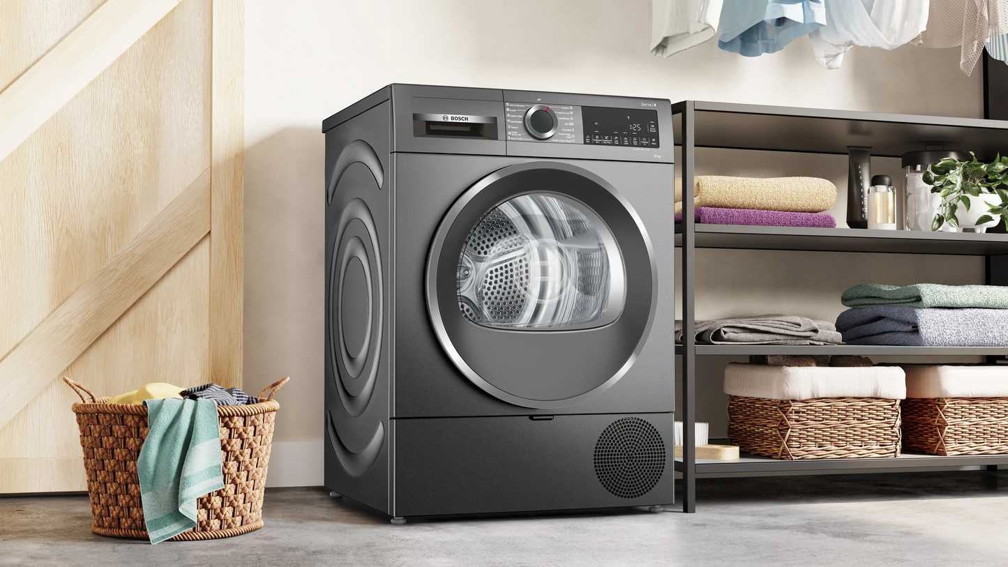 BOSCH WQG25303SG Heat Pump Tumble Dryer 10kg
