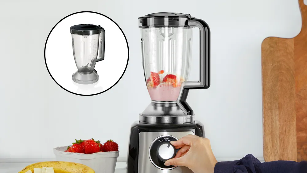 BOSCH MCM 3501MGB Food processor MultiTalent 3 800 W Black, Brushed stainless steel