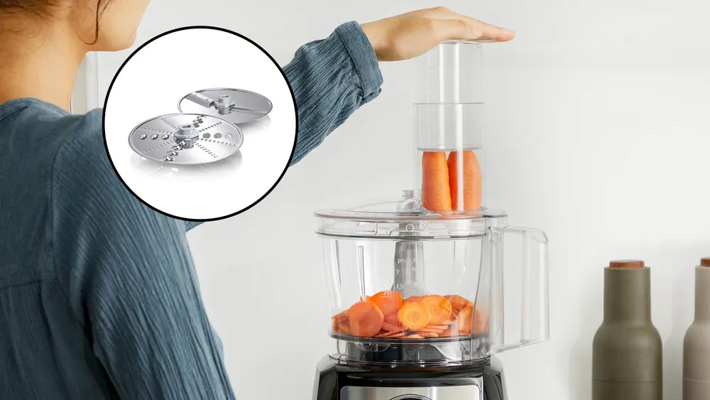 BOSCH MCM 3501MGB Food processor MultiTalent 3 800 W Black, Brushed stainless steel