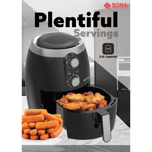 SONA SFR 2760 Air Fryer 3.5L