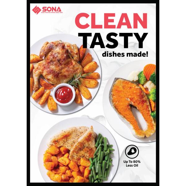 SONA SFR 2778 Digital Air Fryer 7.2L