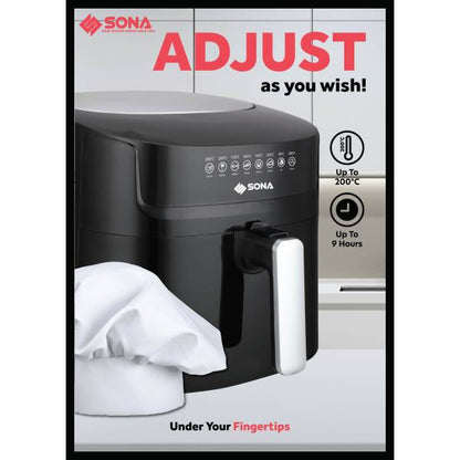 SONA SFR 2778 Digital Air Fryer 7.2L