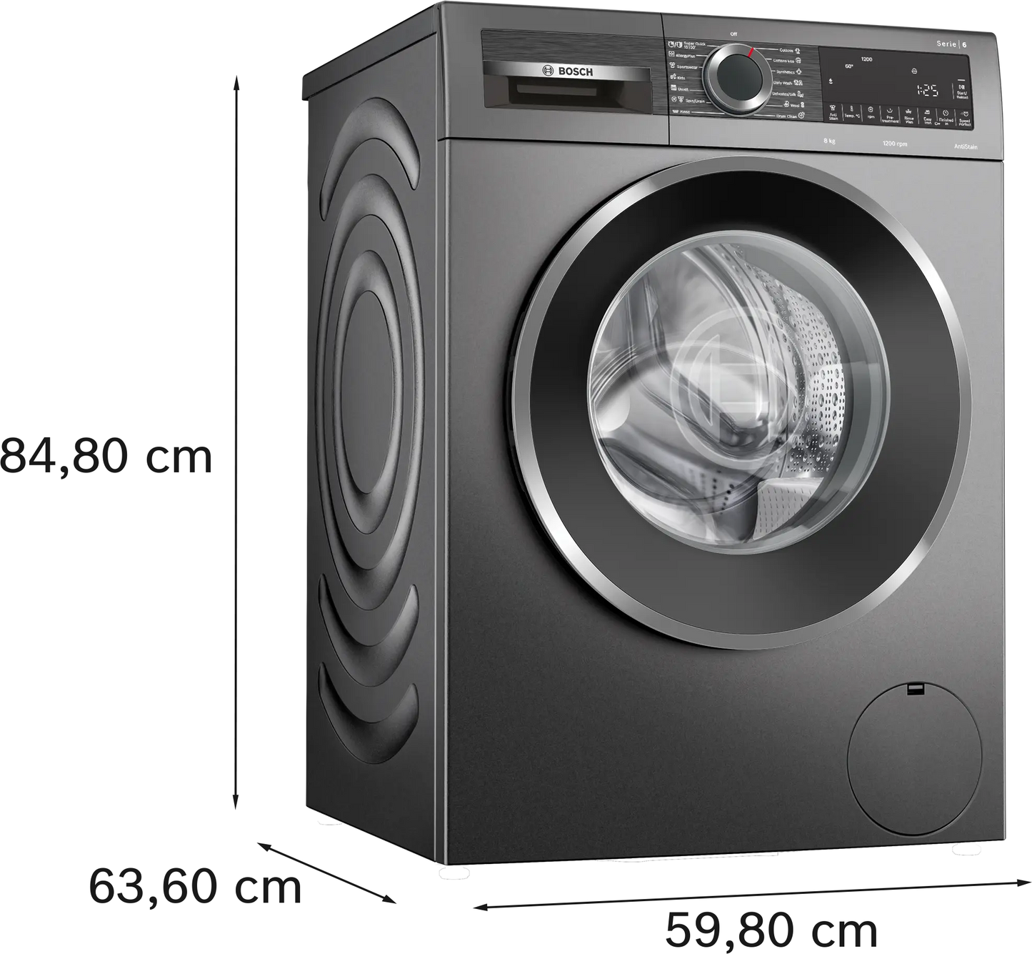 BOSCH WGG234E1SG Front Load Washer 8kg